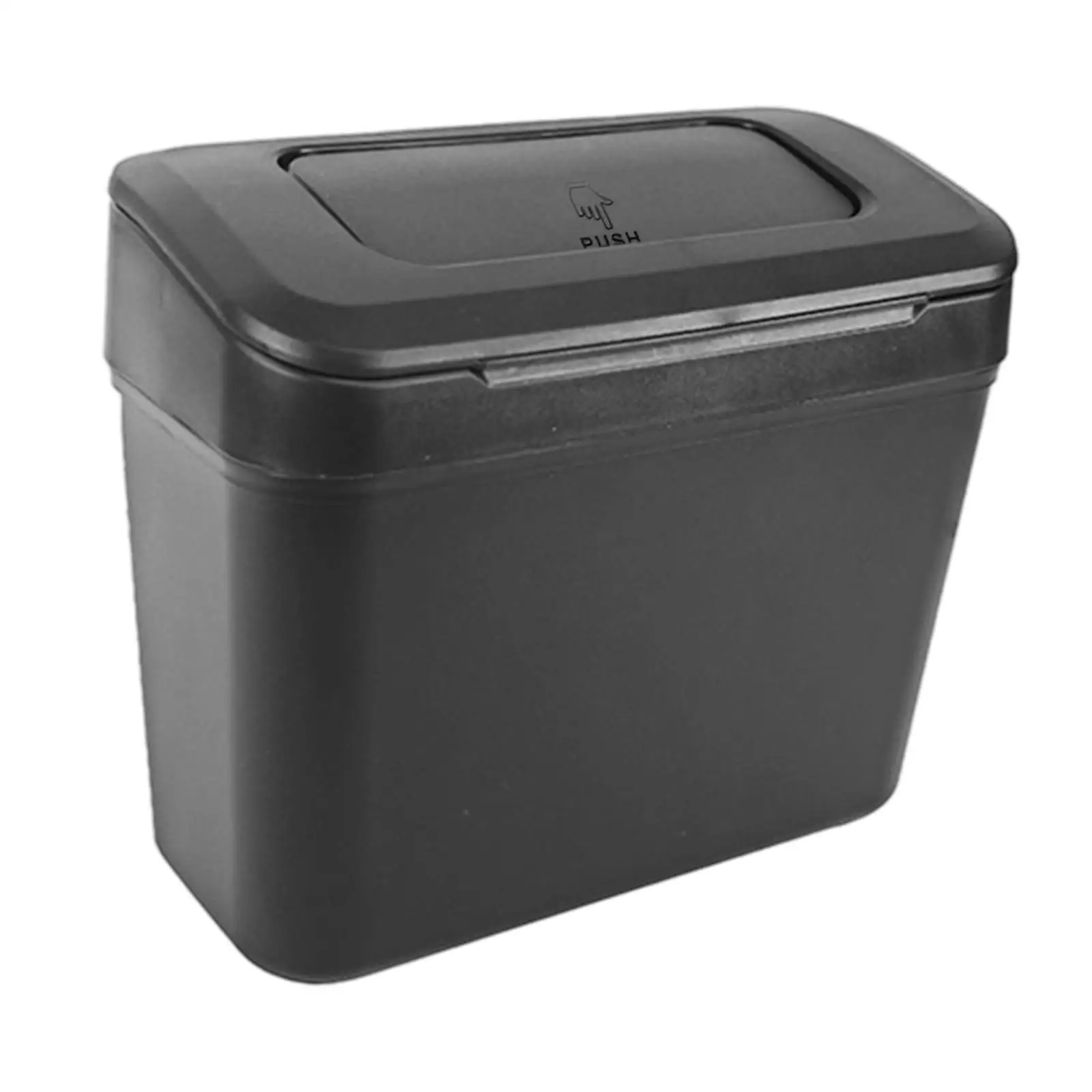 

Car Trash Can Waste Bin Trendy Garbage Organizer Holder with Lid Car Storage Box Vehicle Trash Bin for Automotive Trucks