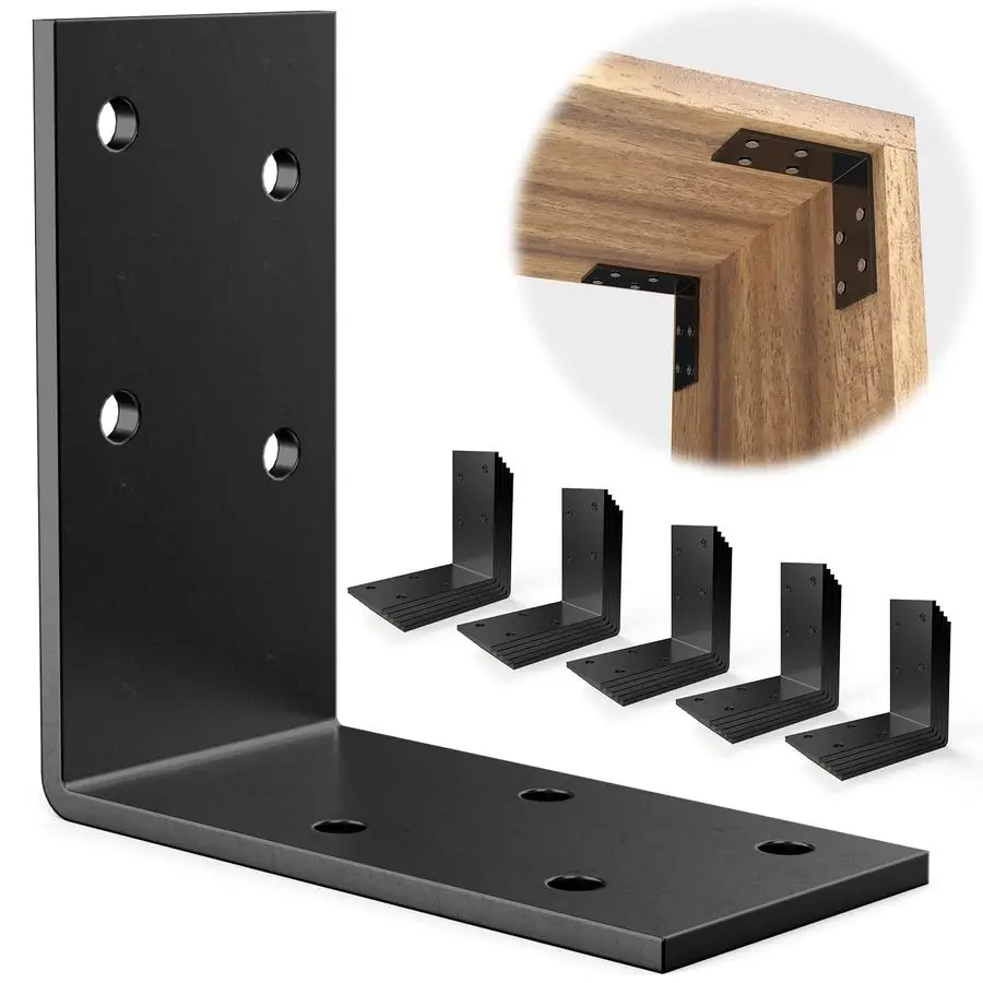 

Brackets for Shelves 1.5 Wide25PCS Heavy Duty Corner BracketLShape Corner Brace Angle Iron for Furniture, Steel Angle 90 Degree