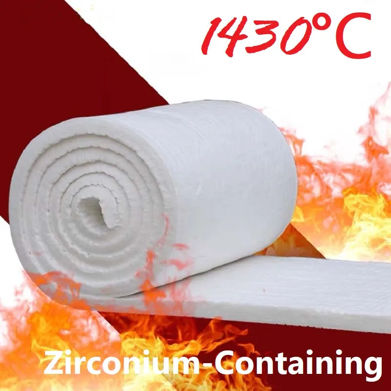 isolamento para alta temperatura cobertor de algodao 1430 contendo zirconio fibra ceramica de alumina refratario aluminio silicato 01