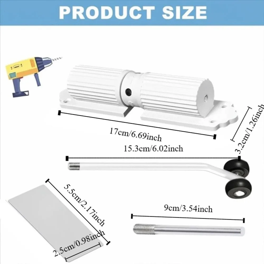 تركيب بسيط باب أوتوماتيكي أقرب 180 °   معدات إغلاق الباب بسرعة قابلة للتعديل، عازلة هيدروليكية من سبائك الألومنيوم الفضي