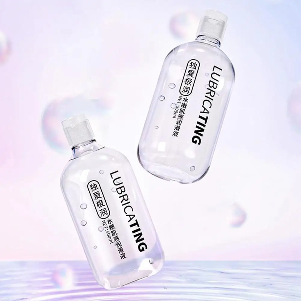 500ml Water-Based Lubricant Safe Vaginal Anal Sex Gel Vagina Pussy Lubrication Oil Wash-Free Long-Lasting Lube for Couples view 3