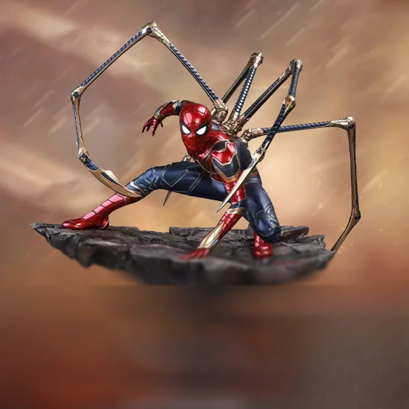 

Marvel Avengers 30CM Spider-Man Action Figure, High Simulation Anime Model, Large Collectible Statue for Home Decor