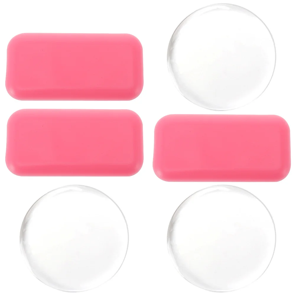 

6Pcs Silicone Eyelash Extension Pads Durable Lash Holders Portable for Lash Grafting Practice and Storage Eyelash Storage