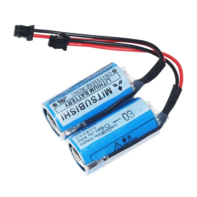 2pcs/lot Q6BAT CR17335SE-R 3V PLC Lithium Battery