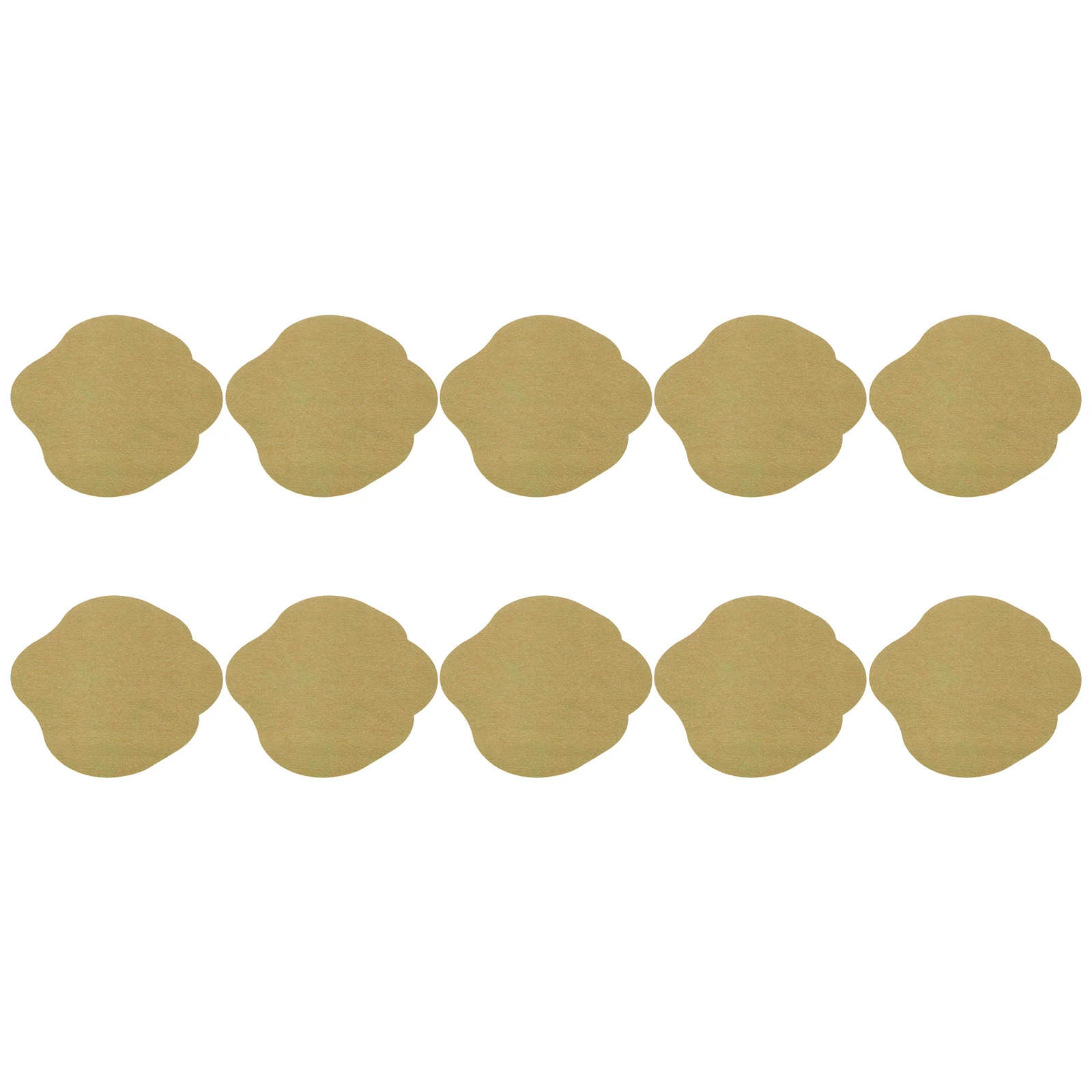 

10pcs Blank Sticker Empty Slimming Patches Navel Accessory Portable Small Household Spunlace Nonwoven Lightweight