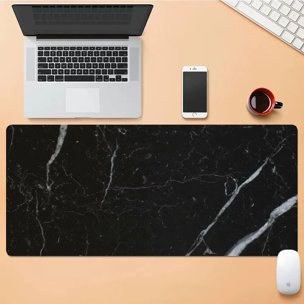 Imitation marble Mouse Pad Desk Mouse Pad Cute HD Desk Pad Extended Gaming Keyboard Mats Large XXL Gamer Mousepad 90x40