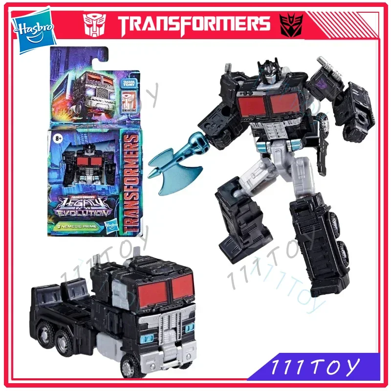 В наличии Hasbro Трансформеры Классические игрушки Legacy Evolution Core Nemesis Prime Фигурка Робот Игрушка Коллекционные подарки Хобби