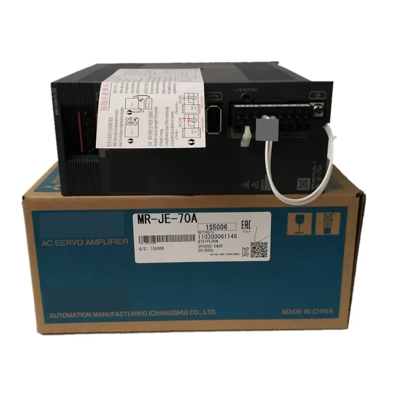 

MR-JE-70A Servo Drive NEW In Box In StockMRJE70A Warranty 1 Year