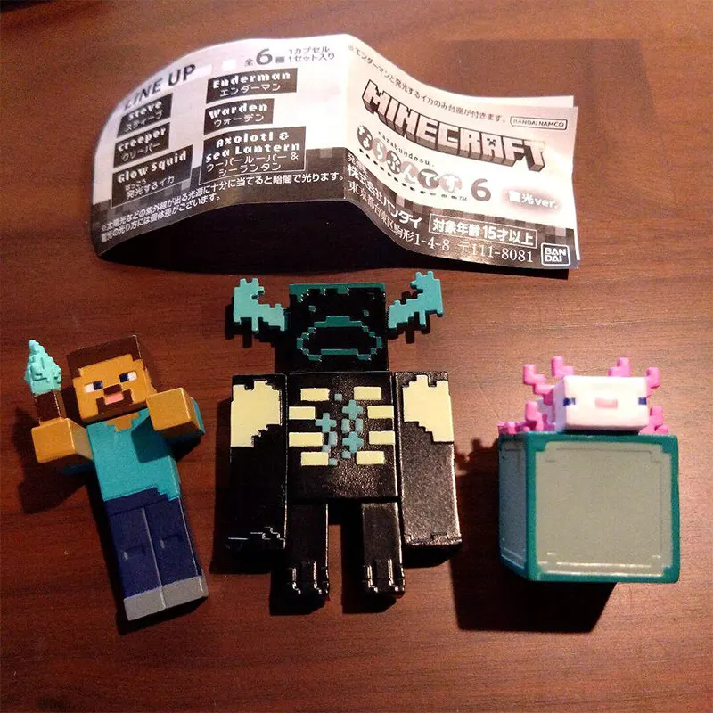 

Bandai Twisted Egg, My World Pixel, Steve Watchman, Last Actor, Queuing Night Light Doll Ornament 06 Bullet