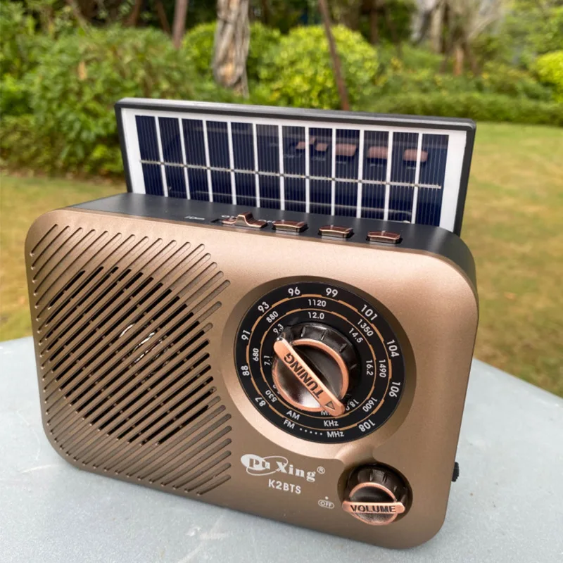 Exporting Retro Radios To Europe and America, Solar Charging,High Volume Semiconductor, Multifunctional Bluetooth Card Insertion