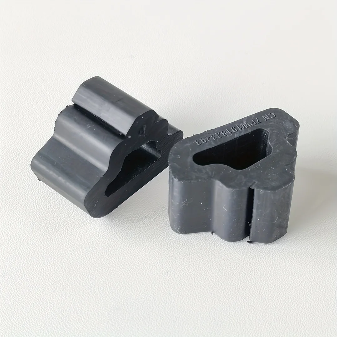 2pcs Engine Bonnet Rubber Buffer Shock Pad 191823493 For VW Jetta Golf Bonnet Wing Guide Stop Buffer Triangle Damping Block