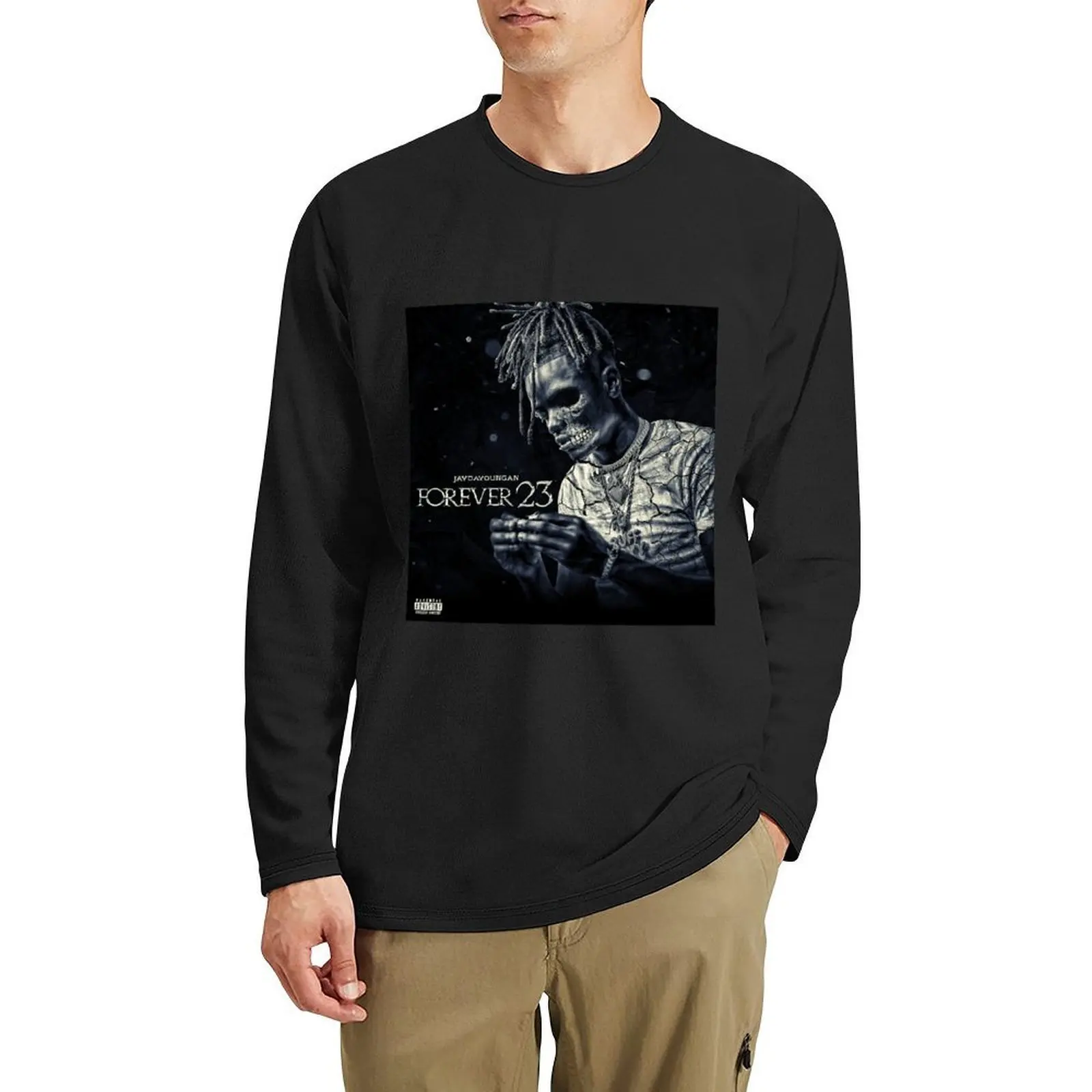 

Jaydayoungan Long T-Shirt man clothes t shirt man quick drying shirt sweat shirt designer t men