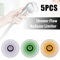 5PCS Shower Head Flow Control Valve Set Water Saver Device Flow Reducer Limiter Bathroom Spray Shower Water Saving 4/6/7L