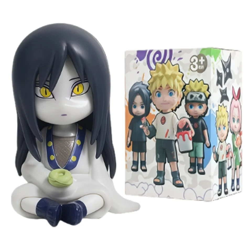Blind Box Naruto Shippuden Kindheits-Serie Uzumaki Naruto Q-Version Überraschungsspielzeug Taschenanhänger Figuren Heimdekoration Schreibtisch-Deko – Detail 16