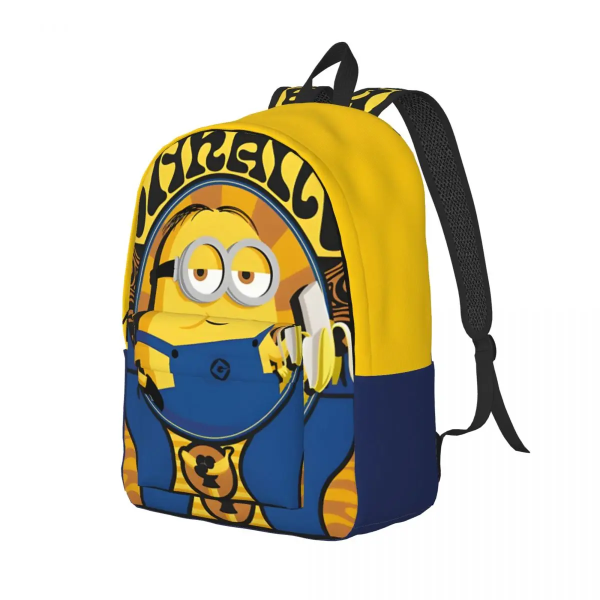 Birthday Minions Sturdy Shoulder Schoolbag Despicable Me Minions Casual Grils Bookbag For Work