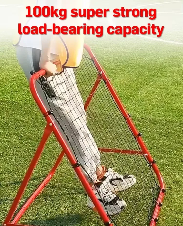 Multifunctionele Voetbal Rebounder Net Draagbare Voetbal Trainingshulpmiddel Solo Trainer Rebounding Doel