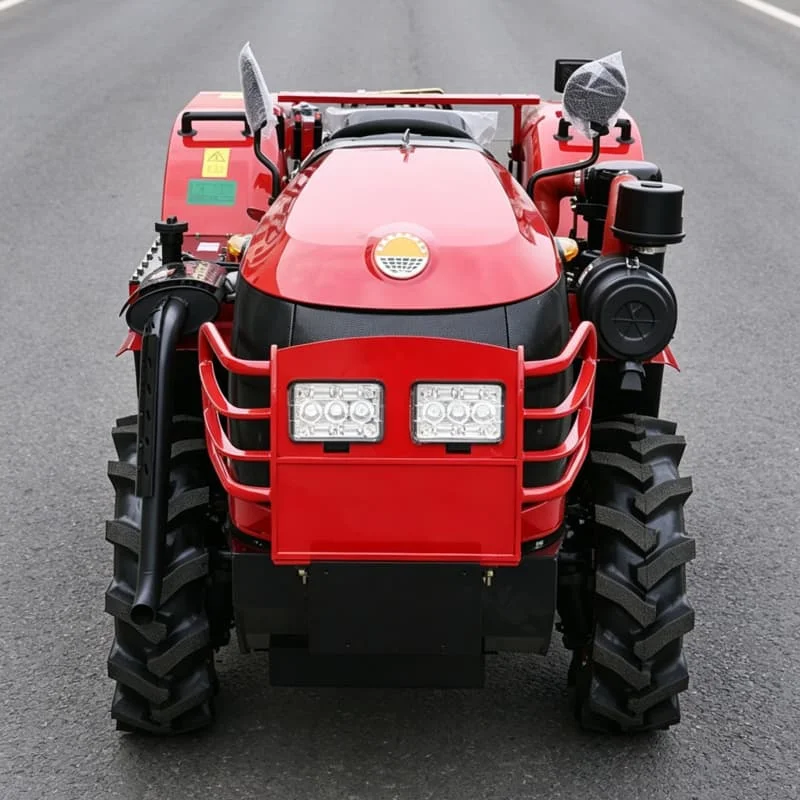 Customized High-efficiency Wheeled Ploughing Machine, New Wheeled Rotary Tiller, Upgraded Tractor Rotary Tiller