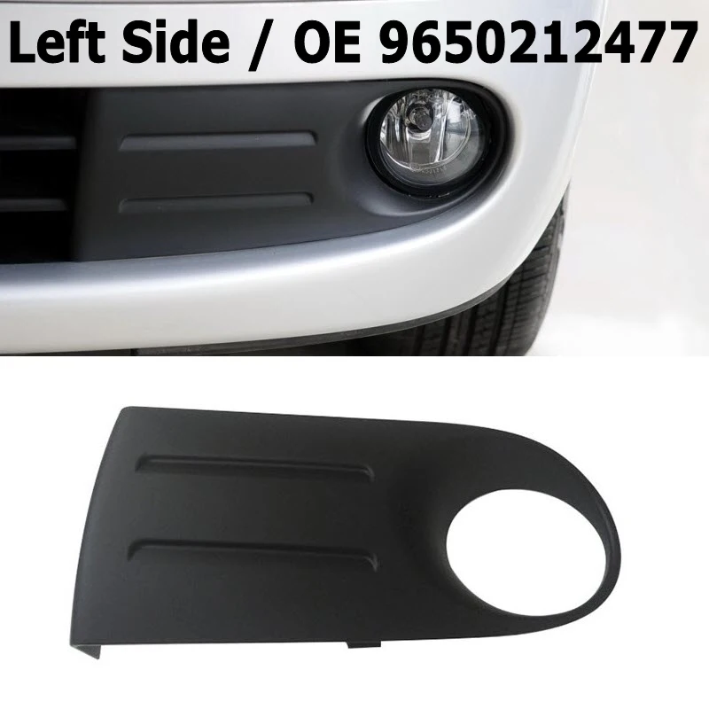 EEMRKE for Citroen Xsara Picasso Left Fog Light Cover Nebelscheinwerfer Front Bumper Frame Abat-jour de brouillard Driver Side