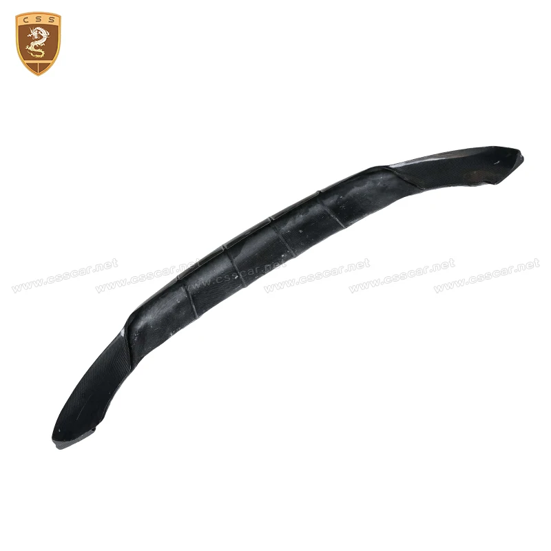 Front Bumper Lip Spoiler Splitter For Mercedes-Benz GLE-class Couple 63 AMG Larte Style Carbon Fiber Front Lip Chin Guard