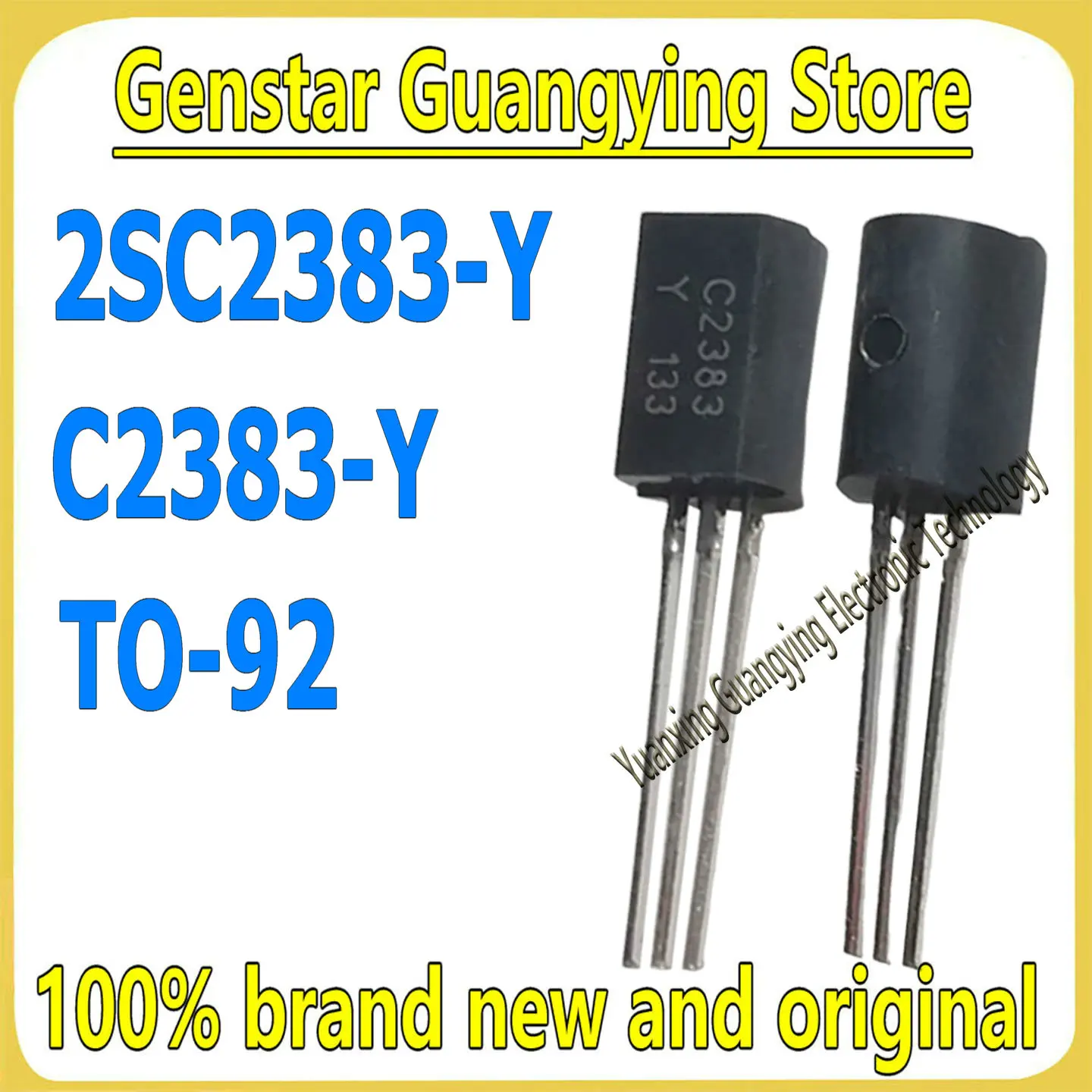 (50 pieces) 2SC2383-Y 2SC2383Y C2383-Y C2383Y TO-92 Bipolar Transistor 100% brand new