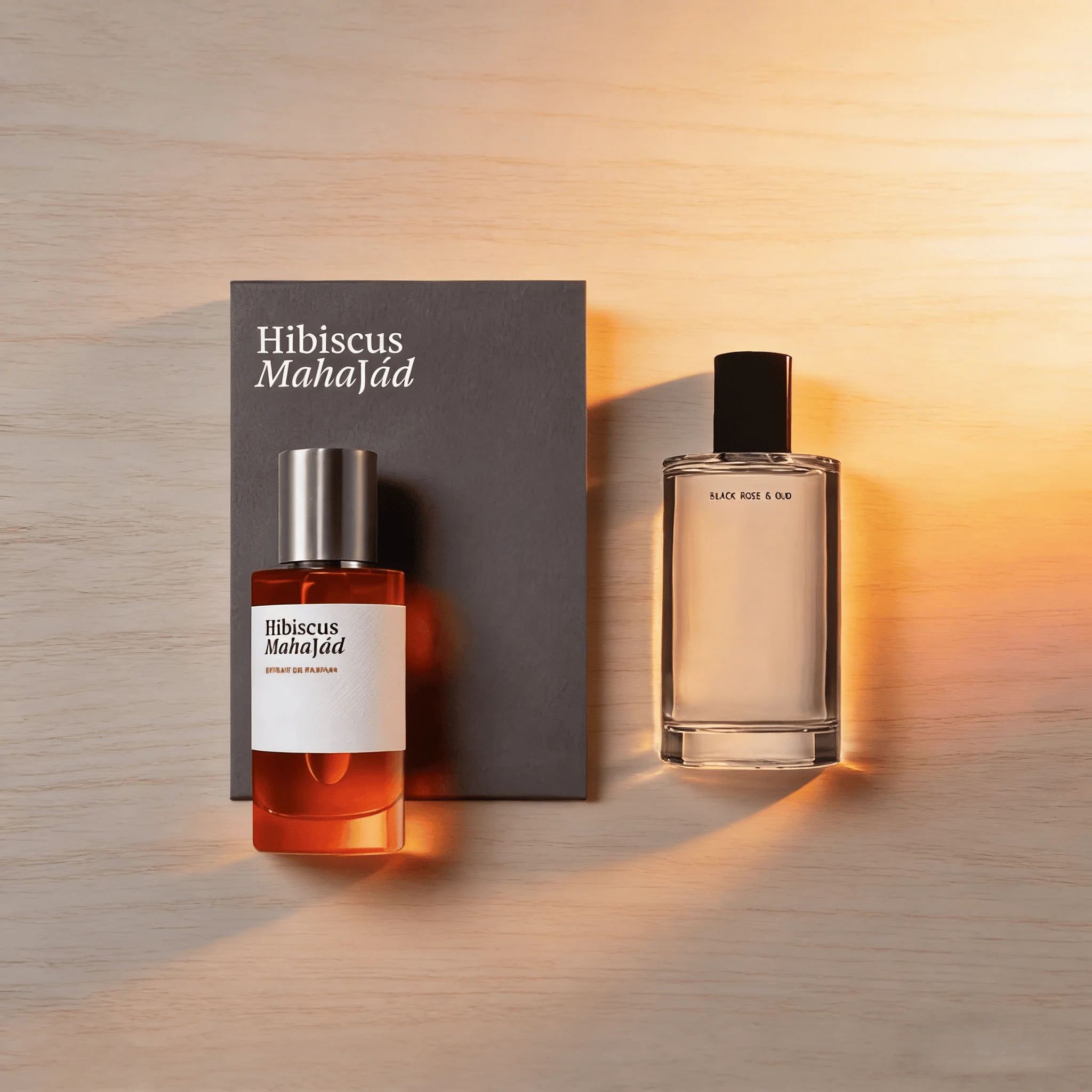 Maison Crivelli Hibiscus Mahajad Unisex Perfume Spray - Floral, Rose & Salt & Rock Body Mist - Black Rose & Oud Scent