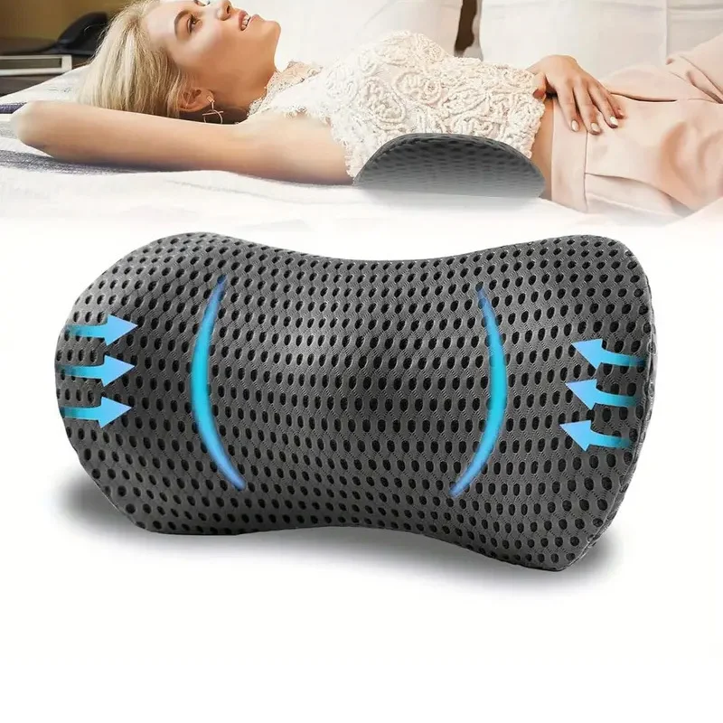 Car Neck Headrest Pillow Cushion Auto Seat Head Support Protector Automobiles Seat Neck Rest Memory Cotton For Office Backrest