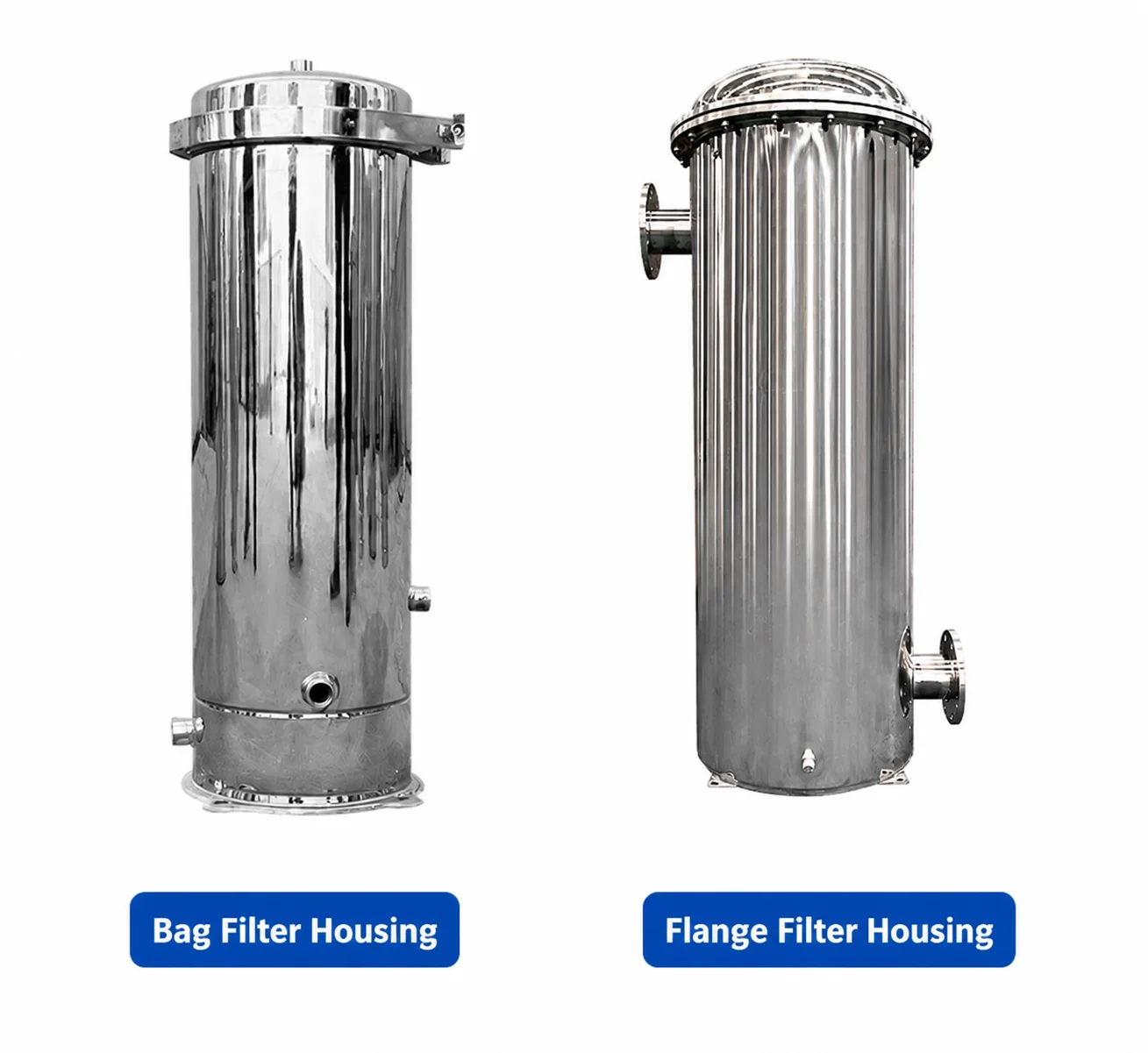 New Stainless Steel High Flow Multi Cartridge Precision Filter Housing Liquid Micron Filter Petrochemical Medium Filtration