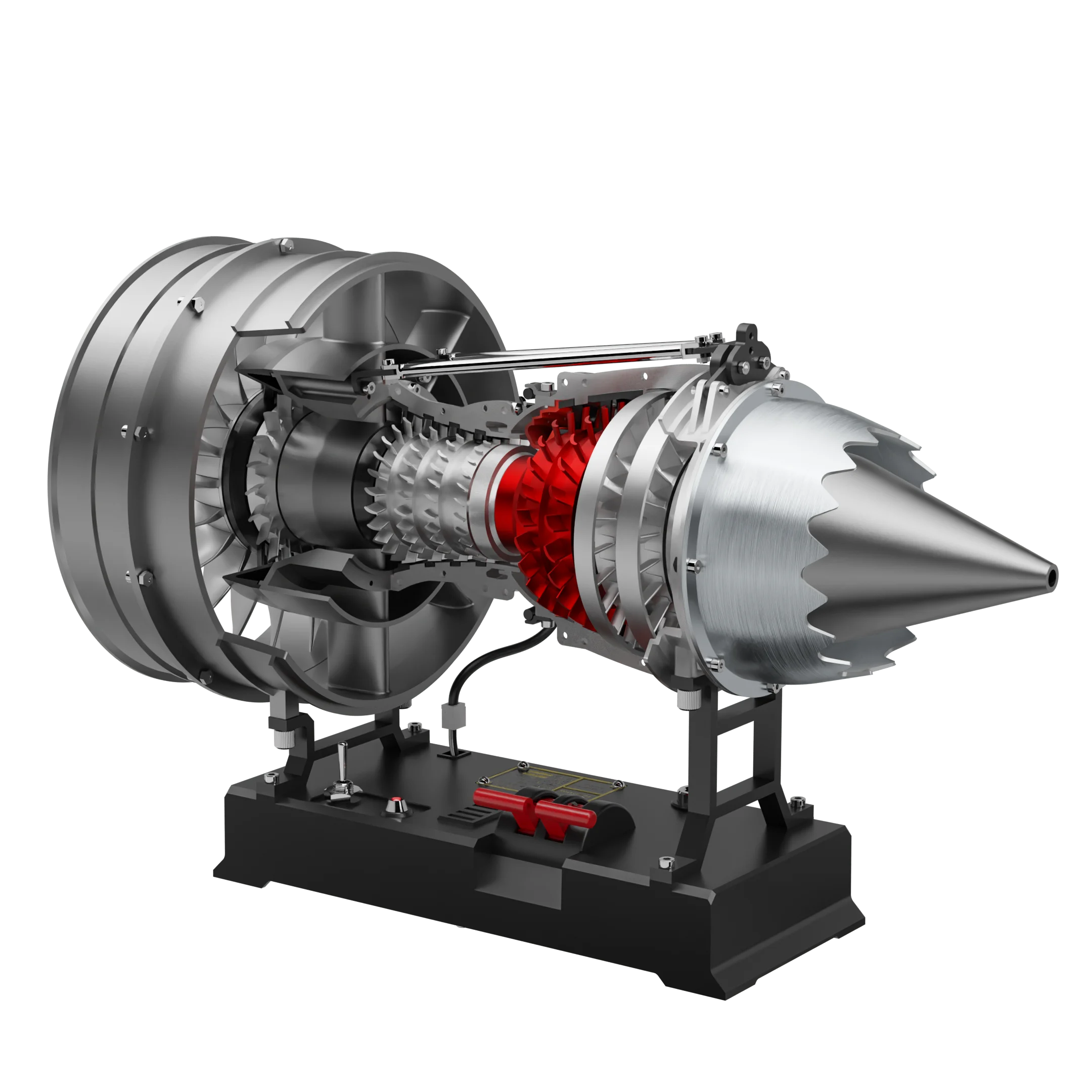 

Full metal 3D mechanical assembly block engine toy aircraft model teaching tool for friends as a gift