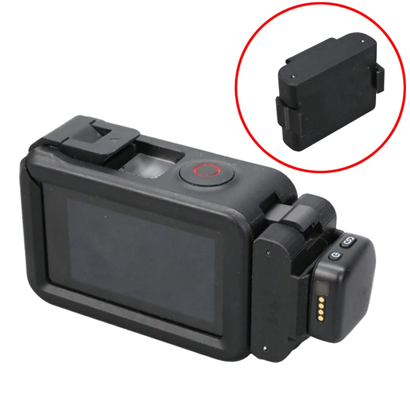 1PCS Magnetische Quick-Connect Adapter Heißer/Kalt Schuh Konverter Halterung Upgrades Zubehör für DJI MIC MINI Drahtlose mikrofon
