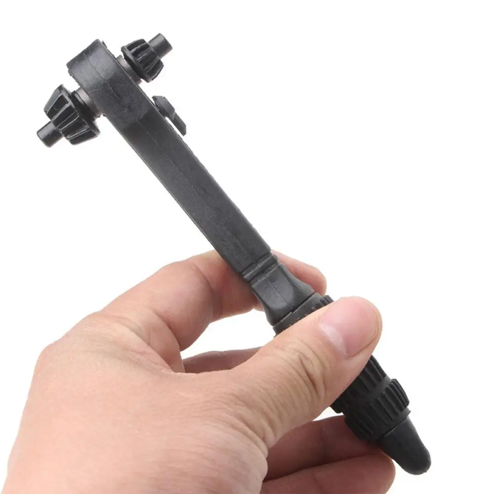 2 In 1 Electric Drill Special Chuck Key Wrench Labor-saving Ratchet Quick Disassembly Three-jaw Key Handgun Drill Accessories