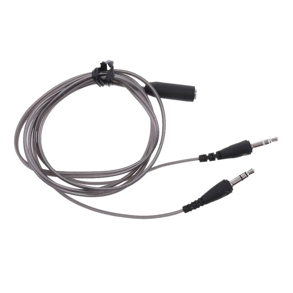 

3.5mm Female to 2x Male Stereo Y-Splitter Audio Cable for Mobile Phone Car