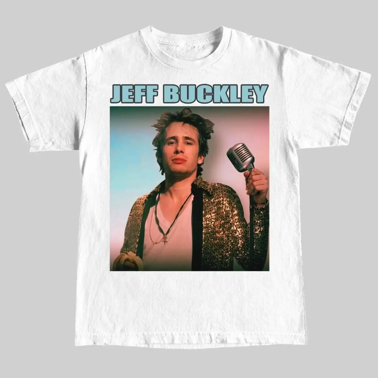 Jeff Buckley T Shirt Vintage Rock Singer Music Fan Bootleg vintage Washed Stretched Breathable Unisex Soft