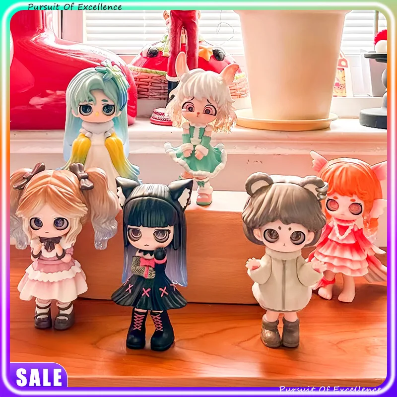 

РАСПРОДАЖА Kiki Fantasy Pet Shop Series слепая коробка модная модель игрушка кукла фигурка статуя в готическом стиле каваи орнамент праздничный подарок