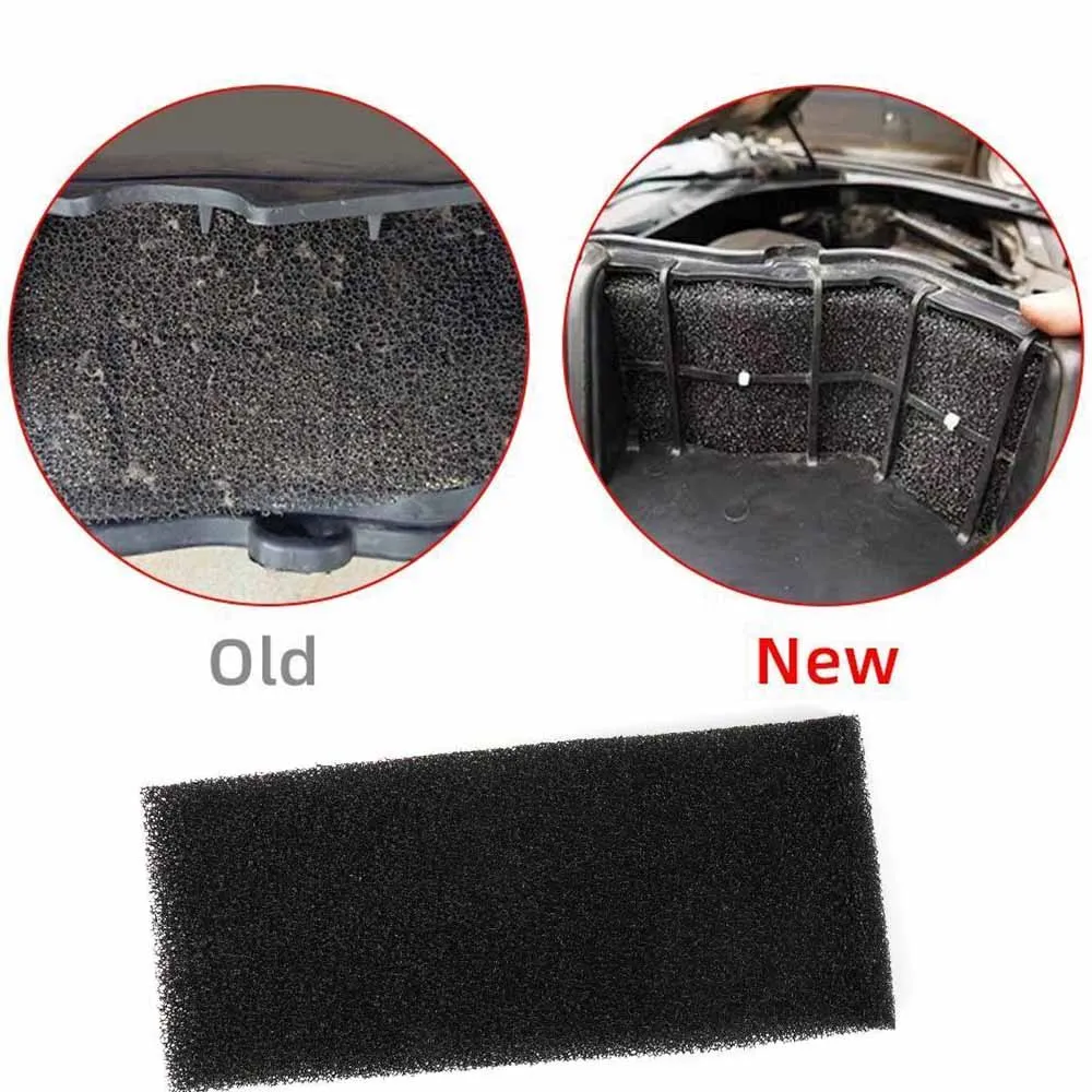 Cubierta de la carcasa del Motor del soplador A/C, filtro de esponja A prueba de polvo para BMW serie 5, 6, 7, F10 GT, F07, F01, F02, M5, 528, 535,