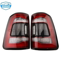 2pcs Passenger Tail Light For Dodge RAM 1500 2019-2022 55112992AD 55112993AD 55112992AC 55112993AC w/o Blind Spot