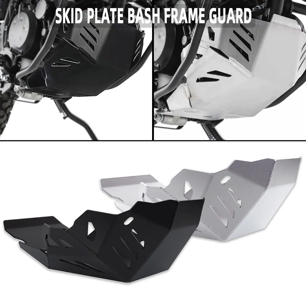 

High Quality Motorcycle Engine Protection Guards Skid Plate Bash Frame Guard For Kawasaki KLR 650 KLR650 NINJA 2008-2021 2020