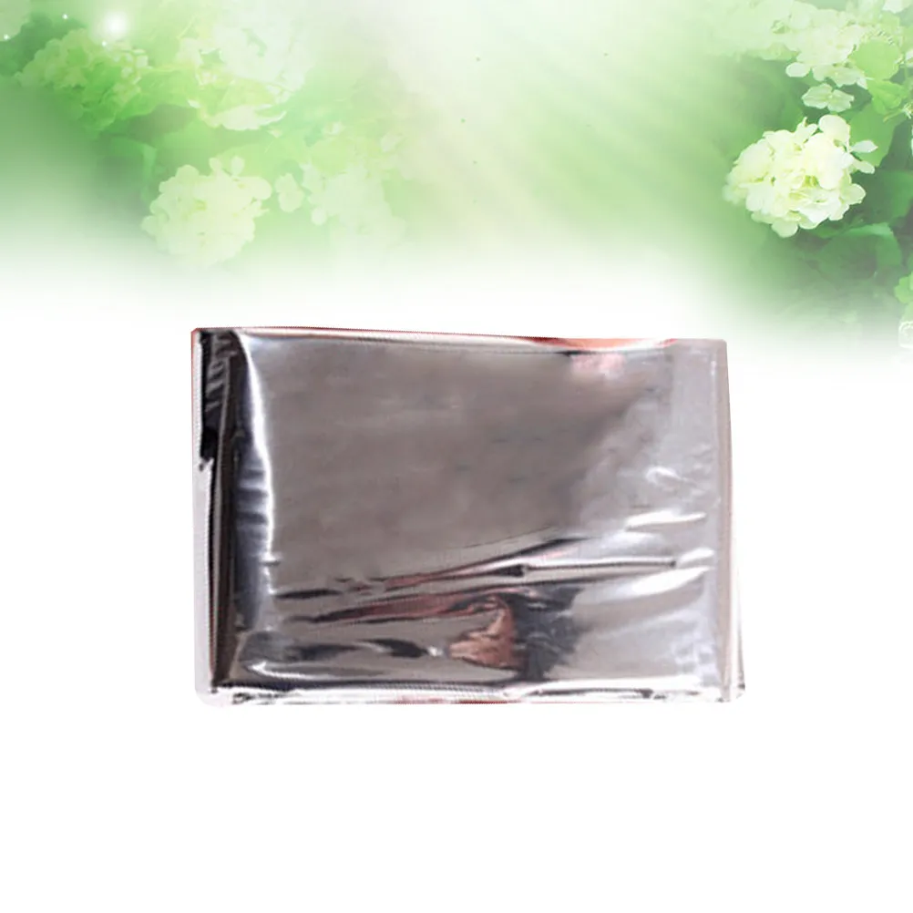 

Emergency Blanket Silver Reflective Survival Foil Thermal Waterproof Windproof Outdoor Camping Hiking Safety Gear Hypothermia