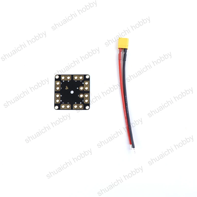 RC Four-axis Aircraft ESC Power Distribution Board Mini Terminal Board 14AWG 18AWG Silicone Wire Connector Cable for UAV Drone