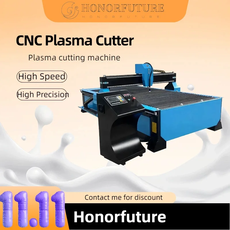 

1530 1325 Plasma Cutting Machine 1500*3000mm CNC Plasma Cutter for Metal Steel Sheet and Tube Cutting CNC Plasma Cutting Tools