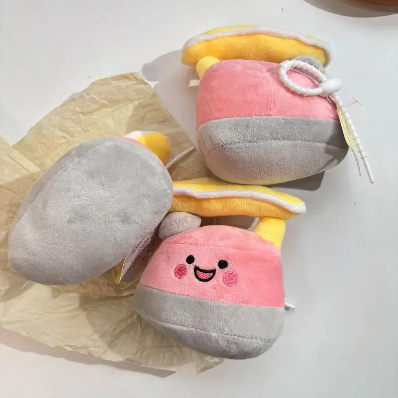 

Cartoon Clothes Iron Plush Toy Keychain Cartoon Steam Iron Soft Stuffed Doll Pendant Car Key Ring Backpack Bag Decor Kid Gift