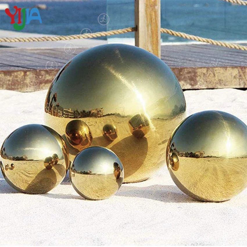 Various Colors And Sizes Pvc Inflatable Ball Balloon Mirror Sphere Ball For Event Decoration