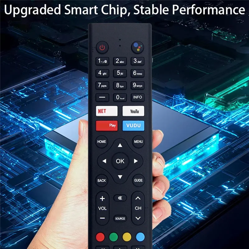 ABKQ-для JVC Sceptre KT1946-HG Сменный комплект голосового дистанционного управления для модели телевизора KT1946-HG