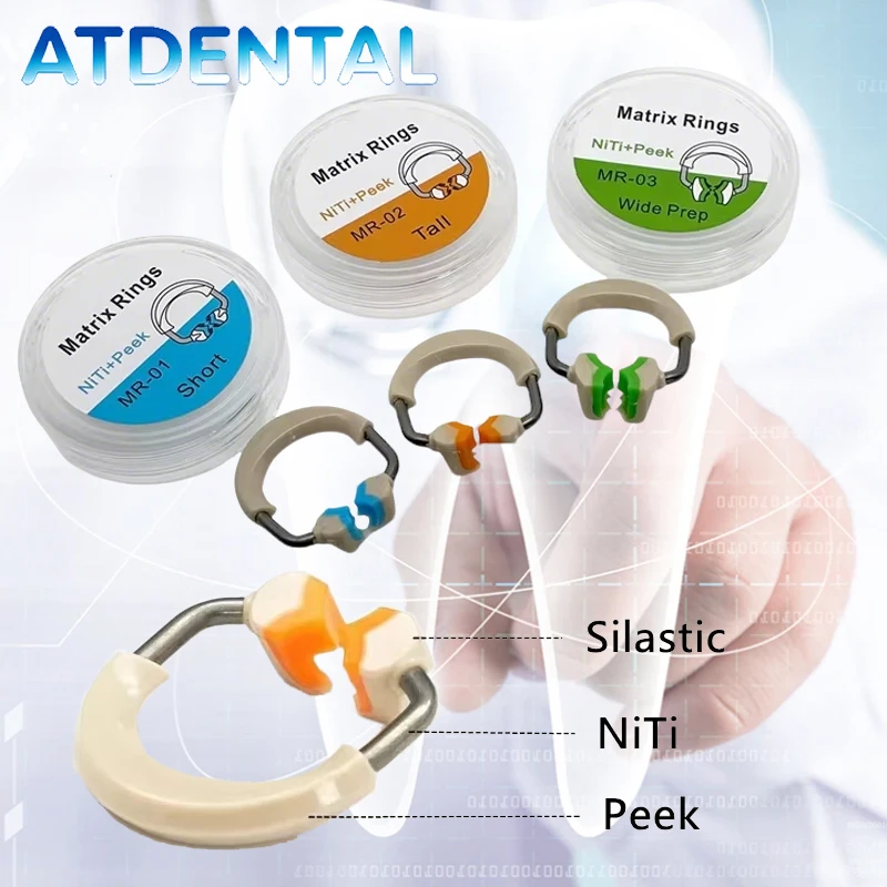 

Стоматологическая матричная система, секционная контурная автоклавируемая матричная лента для реставрации моляров, стоматологический инструмент