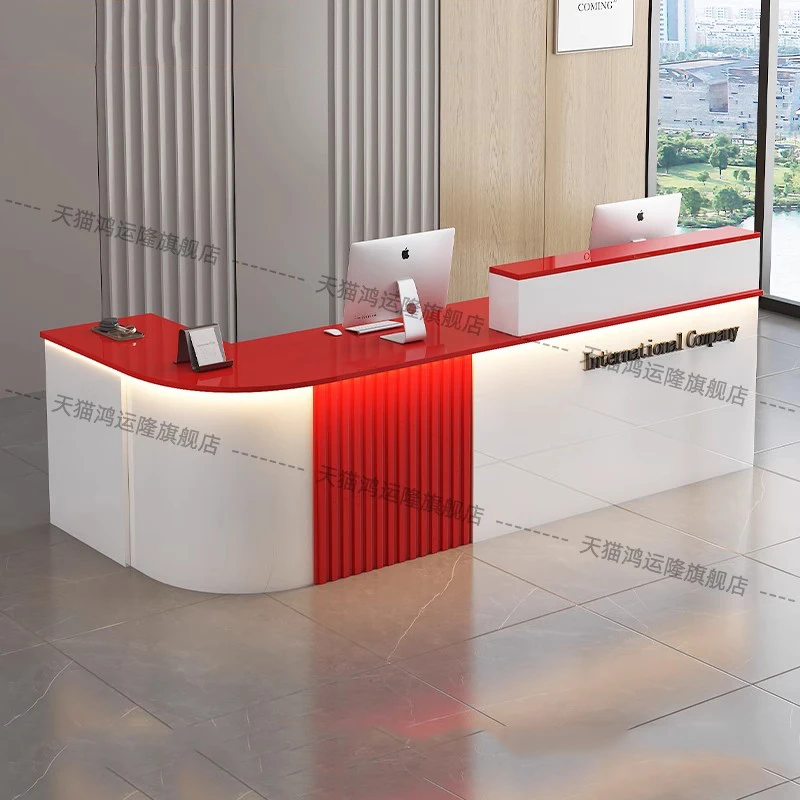 

Company Modern Reception Desks Shop Beauty Bar Luxury Restaurant Hotel Reception Desks Executive Mostrador Commercial Furniture