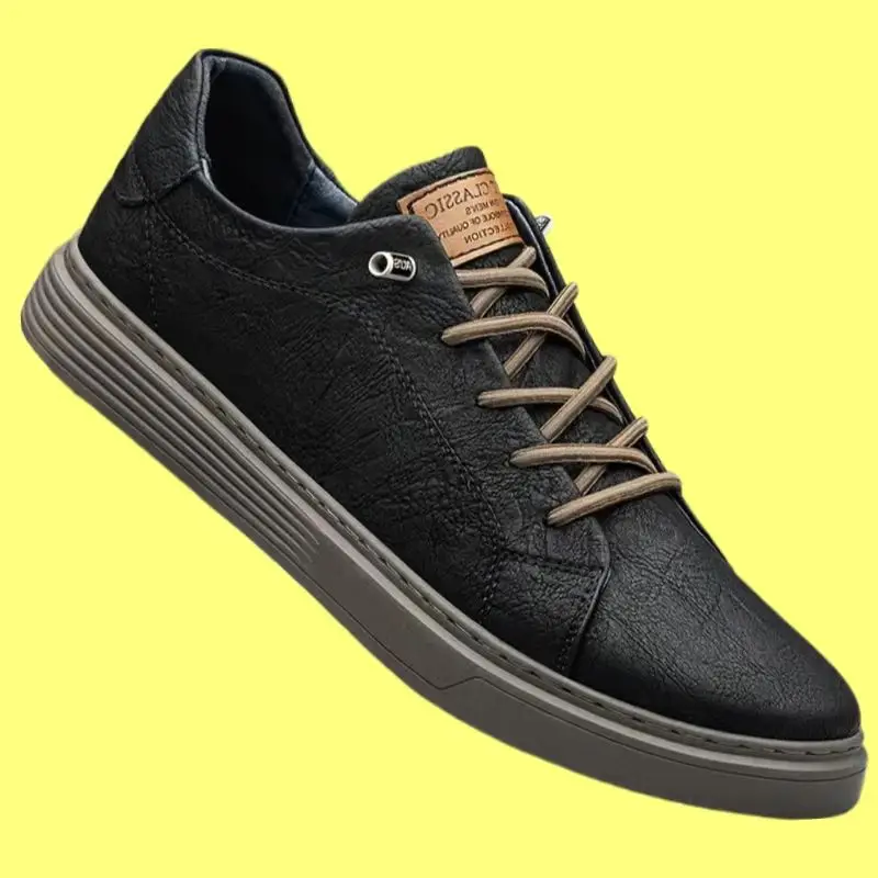 

Men's Dress Shoes Large Size 37-47 Italian Genuine Leather Casual Shoes Men's Lace Up Oxford Shoe Outdoor Jogging Shoes Office
