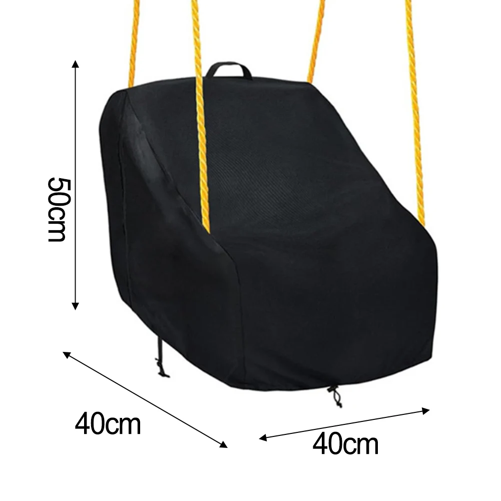 420D Oxford Cloth Outdoor Toddler Swing Seat Cover Waterproof for UV Resistant with Fasteners and Zipper for Secure Fit