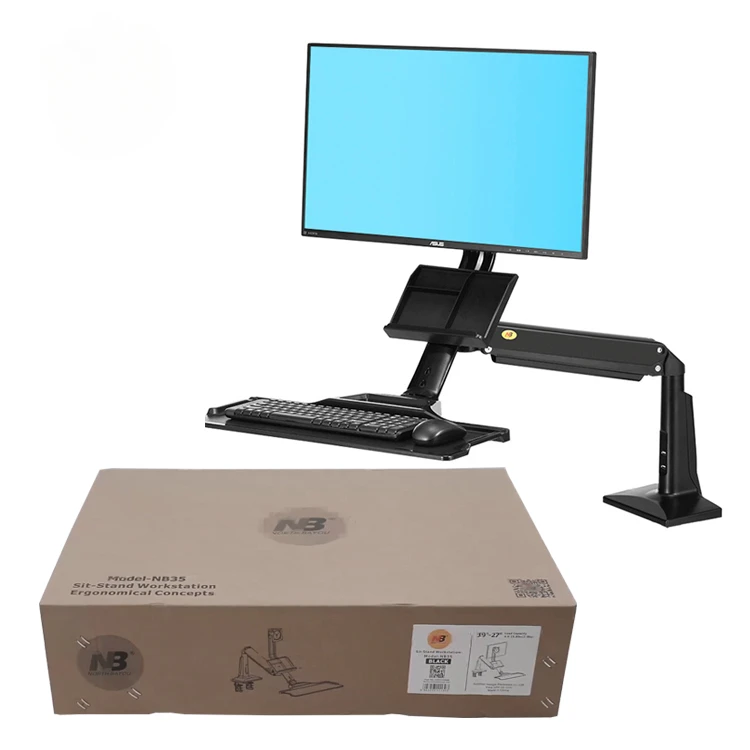 Mejor soporte ajustable para teclado y monitor: North Bayou NB FC35 PC – Evaluación real de un usuario profesional