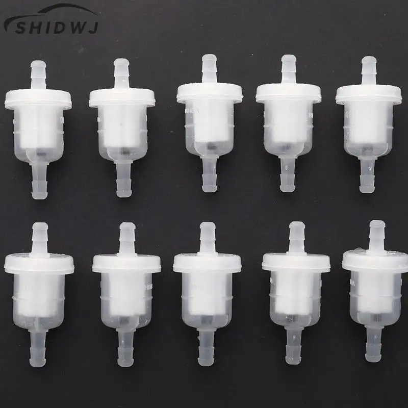 

2/10pcs Fuel Filters Universal Motorcycle Gasoline Gas Fuel Gasoline Fuel Filter Oil Filter Fits for All Motorcycle 60mm