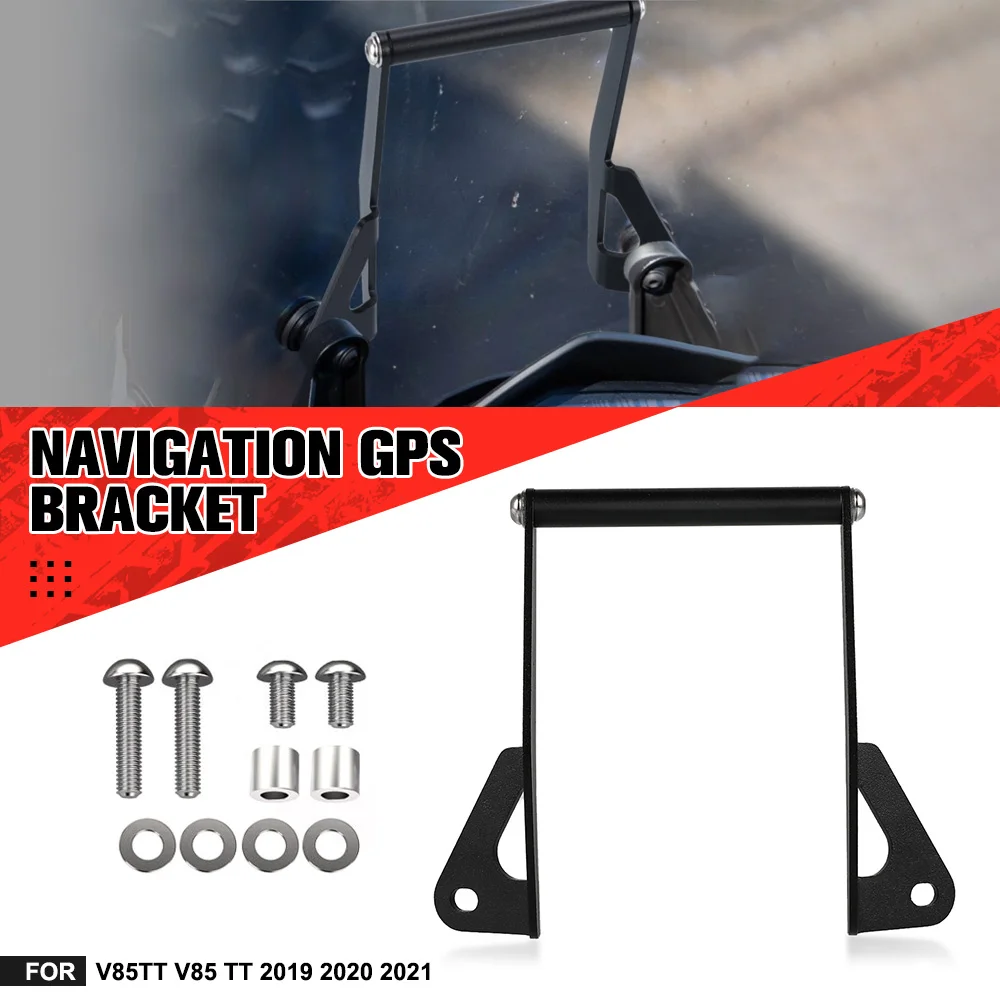 

Front Wireless charging Mobile Phone Navigation Bracket GPS Mount For GUZZI V85TT V85 TT 2019 2020 2021 Motorcycle Accessories