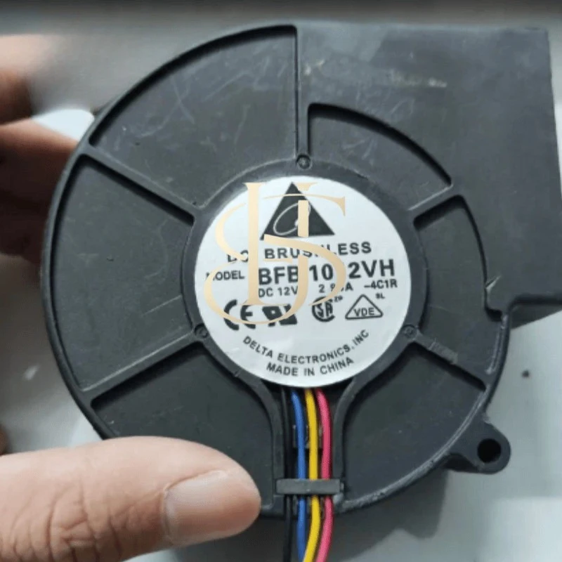 

Y+1PCS NEW for DELTA BFB1012EH 9733 12V 2.94A Double Ball Turbine Fan 3pin